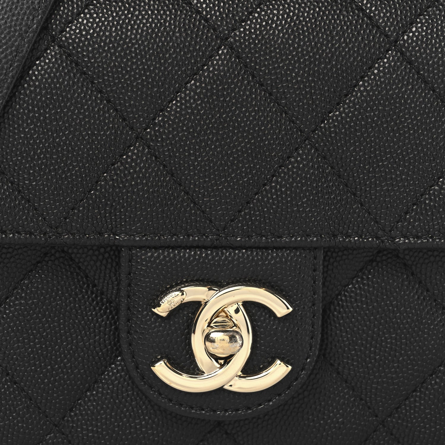 Chanel Caviar Quilted Like A Wallet Flap Black 9 of 12