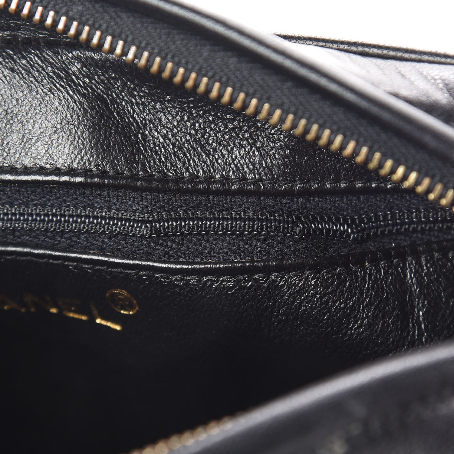 Chanel Lambskin Quilted CC Tassel Camera Case Black 13 of 13