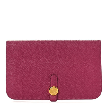 Hermes Togo Dogon Duo Wallet Tosca 1 of 8
