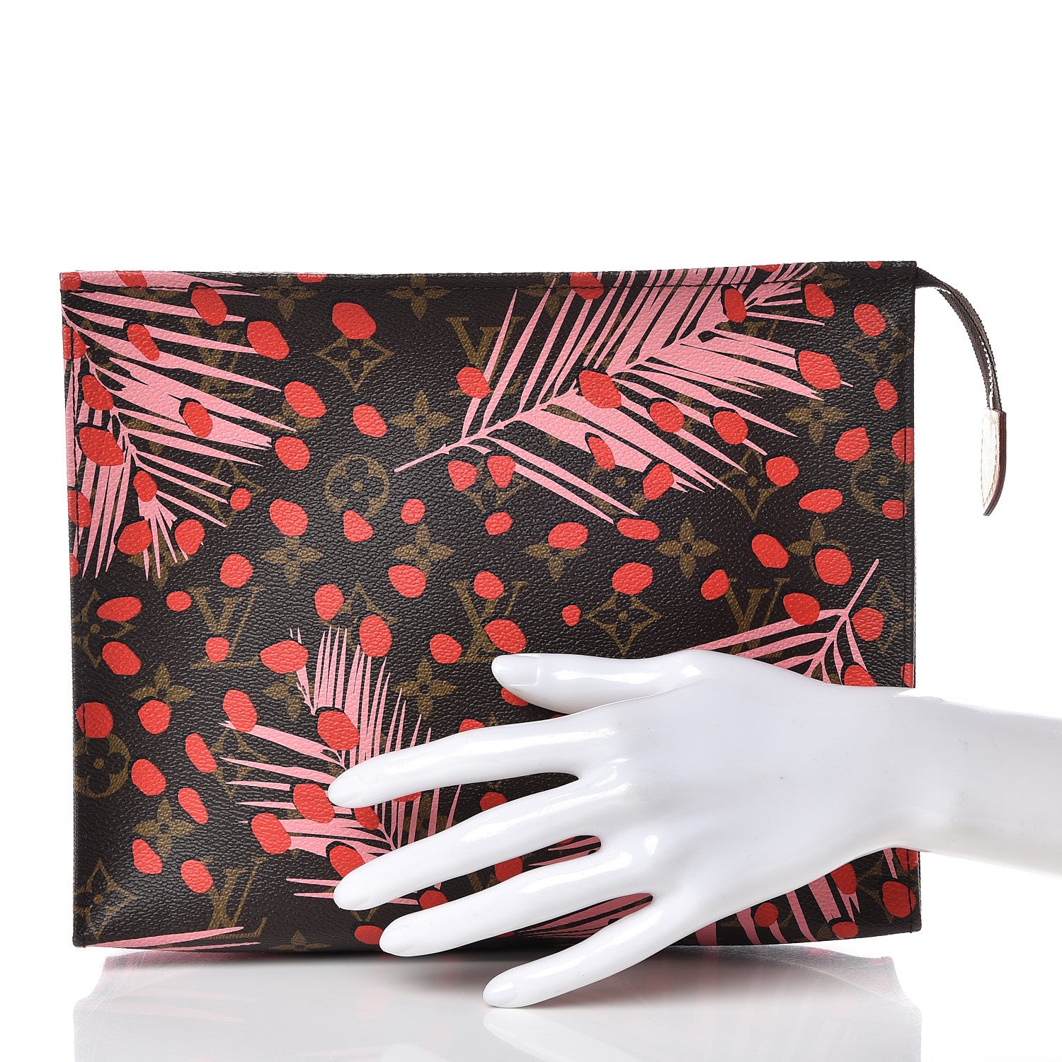 Louis Vuitton Monogram Jungle Dots Toiletry Pouch 26 Sugar Pink Poppy 2 of 14