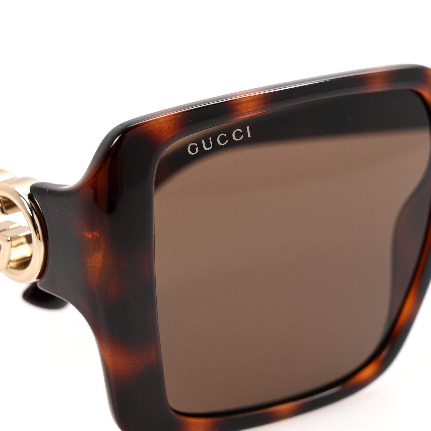 Gucci Acetate Frame Sunglasses GG1692S Tortoise 8 of 9