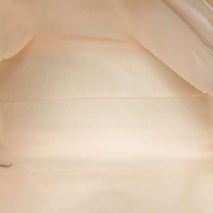 Chanel Canvas Pearl Large Deauville Tote Ecru Beige 6 of 10