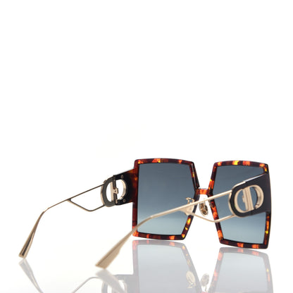 Christian Dior Square 30 Montaigne Sunglasses Tortoise 4 of 7