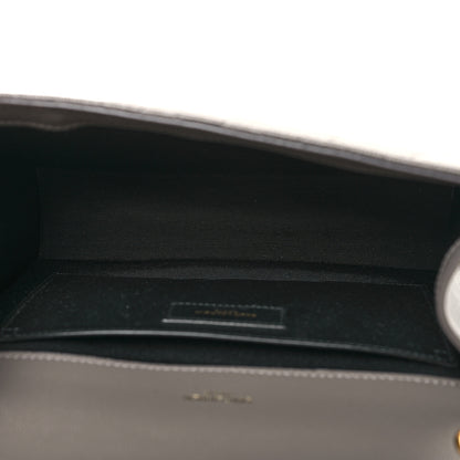 Saint Laurent Grain De Poudre Textured Mixed Matelasse Medium Triquilt Monogram Satchel Earth 5 of 9