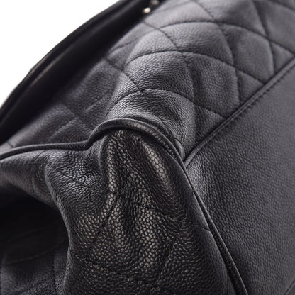 Chanel Caviar Quilted Timeless Accordion Flap Black 10 of 13