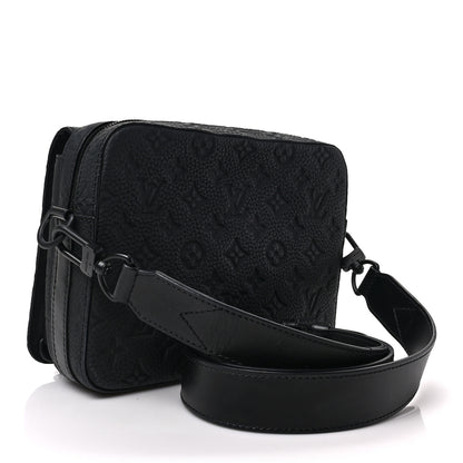 Louis Vuitton Taurillon Monogram Steamer Messenger Black 4 of 8
