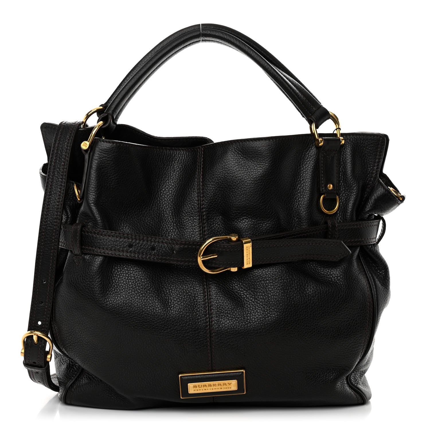 Burberry Calfskin Medium Raymond Chocolate 1 of 16