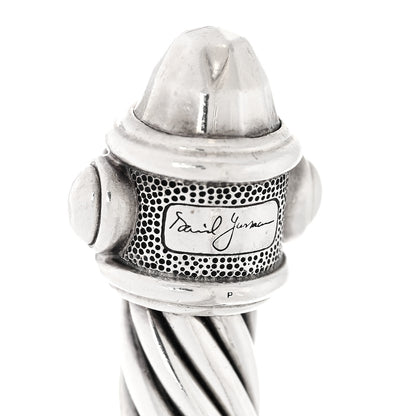 David Yurman Sterling Silver 10mm Renaissance Cable Bracelet 4 of 5