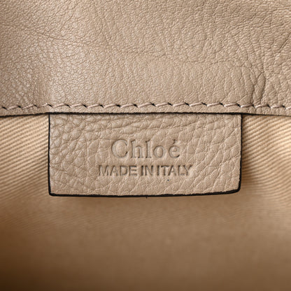 Chloe Suede Calfskin Mini Faye Backpack Motty Grey 6 of 10