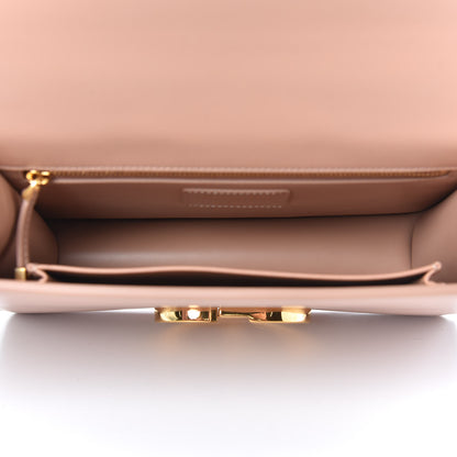 Christian Dior Box Calfskin 30 Montaigne Flap Bag Rose Des Vents 5 of 9