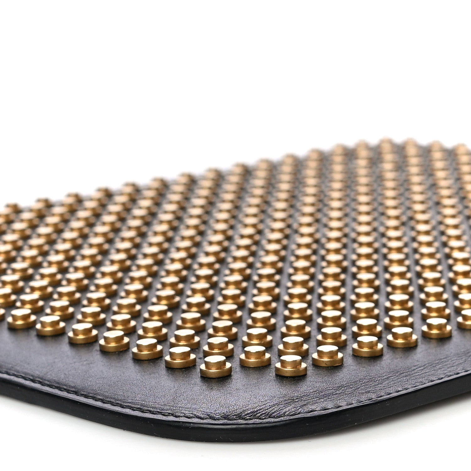 Saint Laurent Calfskin Studded iPad Case Black 10 of 12