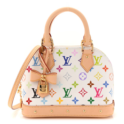 Louis Vuitton LV x TM Monogram Multicolor Alma BB White 1 of 10