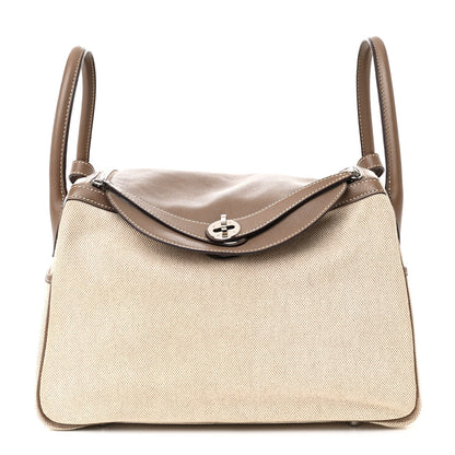 Hermes Toile Swift Lindy 30 Ecru Etoupe 1 of 12