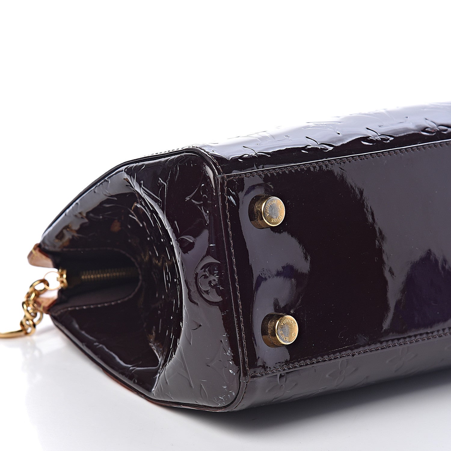 Louis Vuitton Vernis Brea MM Amarante 9 of 15