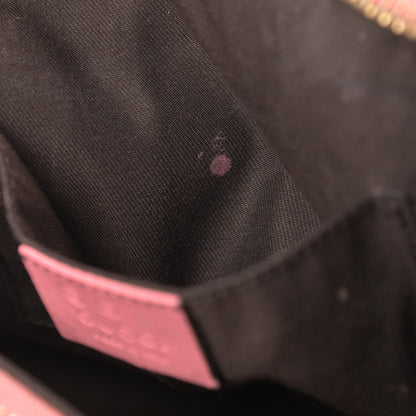 Gucci Guccissima Half Moon Hobo Sushi Pink 14 of 16