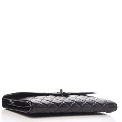 Chanel Lambskin Quilted Citizen Zip Flap Black 4 of 10