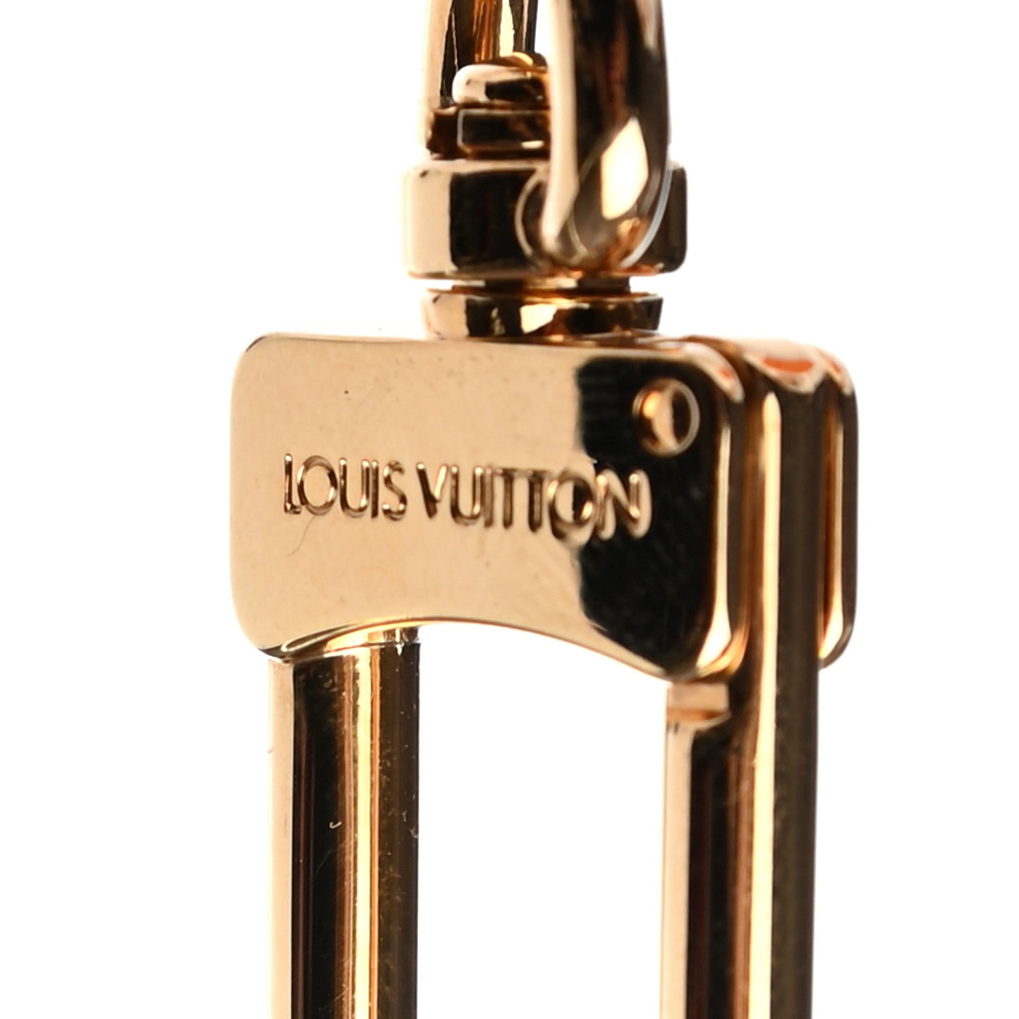 Resin Wood Vivienne Trunk VIP Bag Charm Key Holder Pink