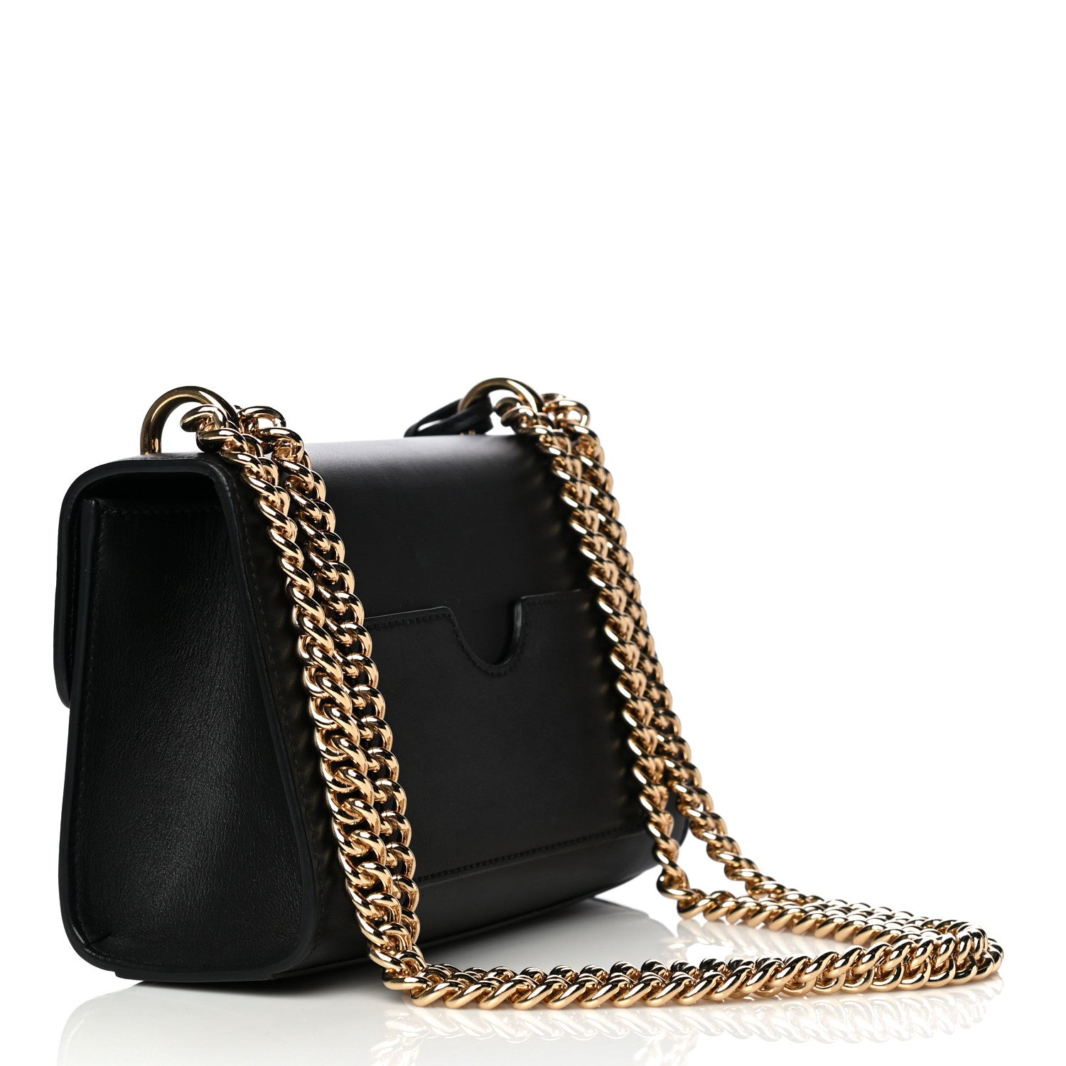Gucci Calfskin Small Padlock Shoulder Bag Black 3 of 12