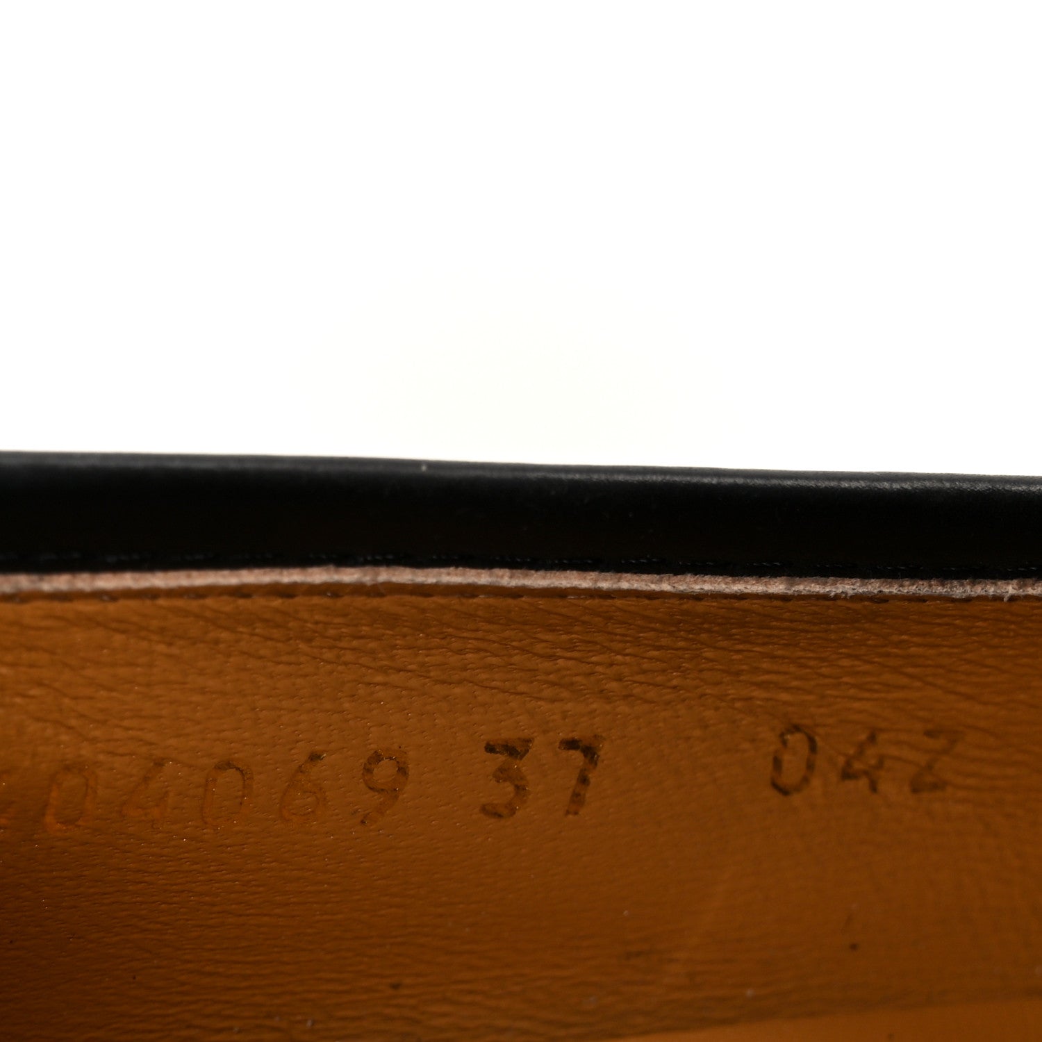 Gucci Calfskin Womens Jordaan Loafers 37 Black 9 of 10