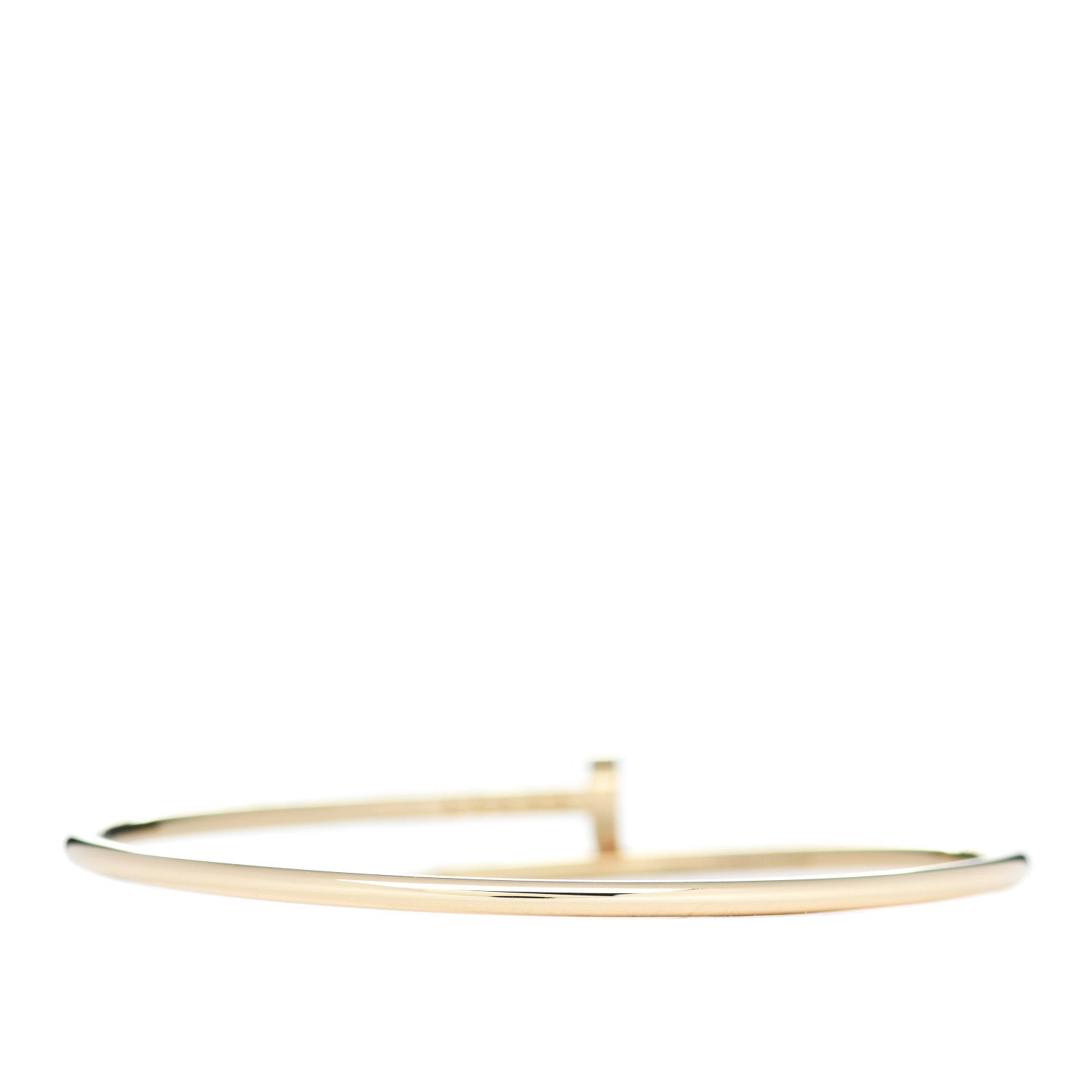 Cartier 18K Yellow Gold Small Juste Un Clou Bracelet 18 3 of 5