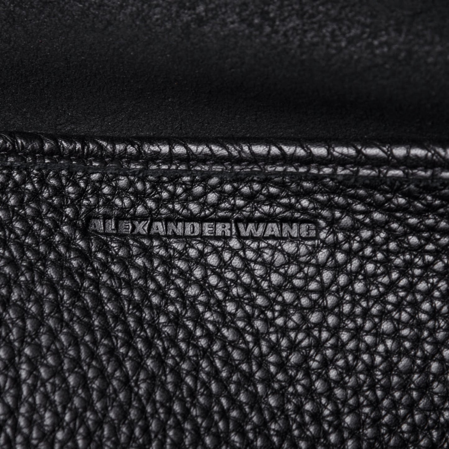 Grained Calfskin Backpack Black