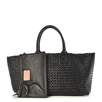 Bottega Veneta Nappa Intrecciato Medium Cabat Black 1 of 13