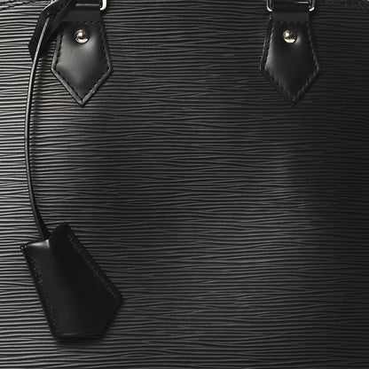 Louis Vuitton Epi Alma MM Black 7 of 9