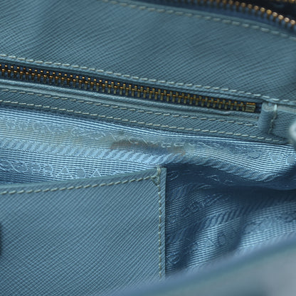 Prada Saffiano Medium Galleria Double Zip Tote Turchese 19 of 19