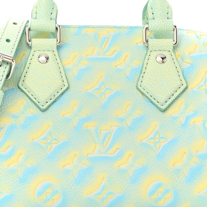 Louis Vuitton Empreinte Monogram Summer Stardust Speedy 20 Water Green 7 of 9