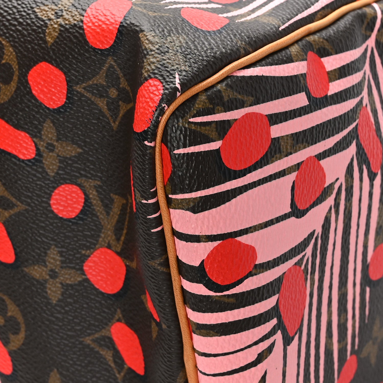 Louis Vuitton Monogram Jungle Dots Speedy 30 Sugar Pink Poppy 9 of 13