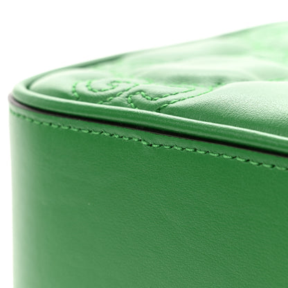 Gucci Calfskin GG Matelasse Shoulder Bag Spring Green Natural 12 of 12