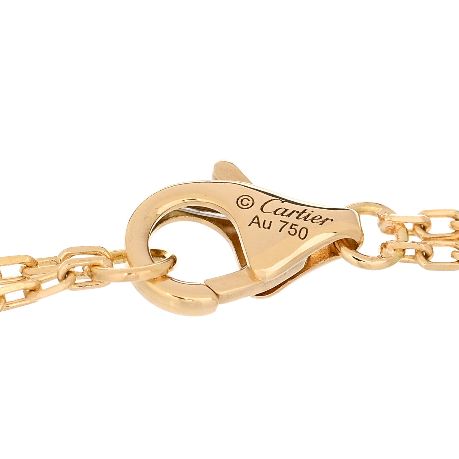 Cartier 18K Yellow Gold Diamond Love Bracelet 3 of 4