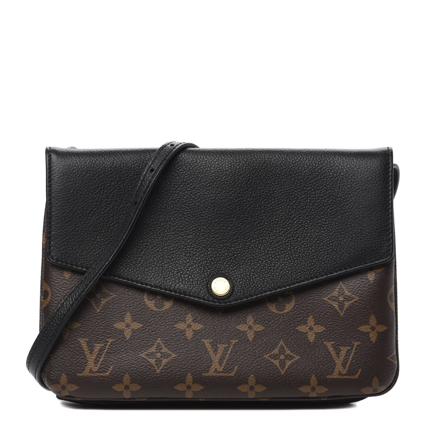 Monogram Twice Pochette Black