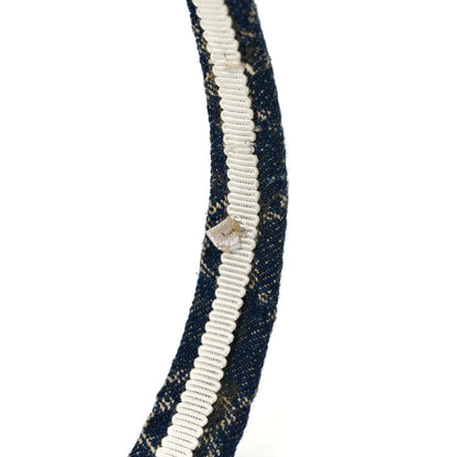 Gucci Denim Monogram Headband Blue 9 of 9