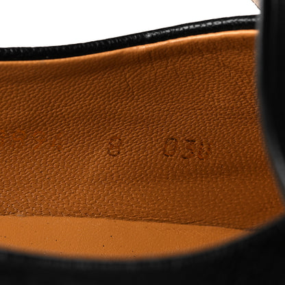 Gucci Goatskin Mens Horsebit Loafers 8 Black 8 of 9
