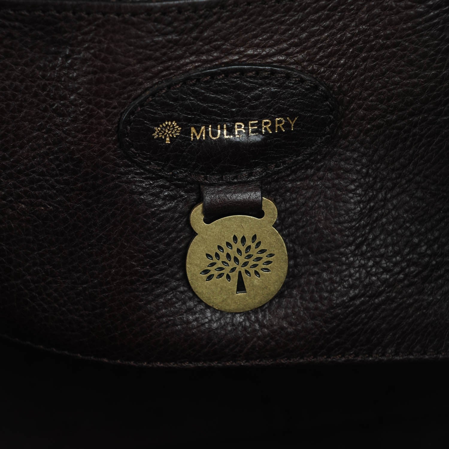 Mulberry Natural Leather Bayswater Chocolate 6 of 9
