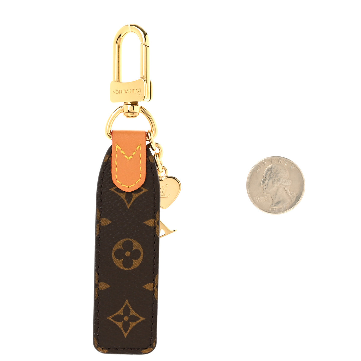 Monogram LV Cherished Tab Key Holder