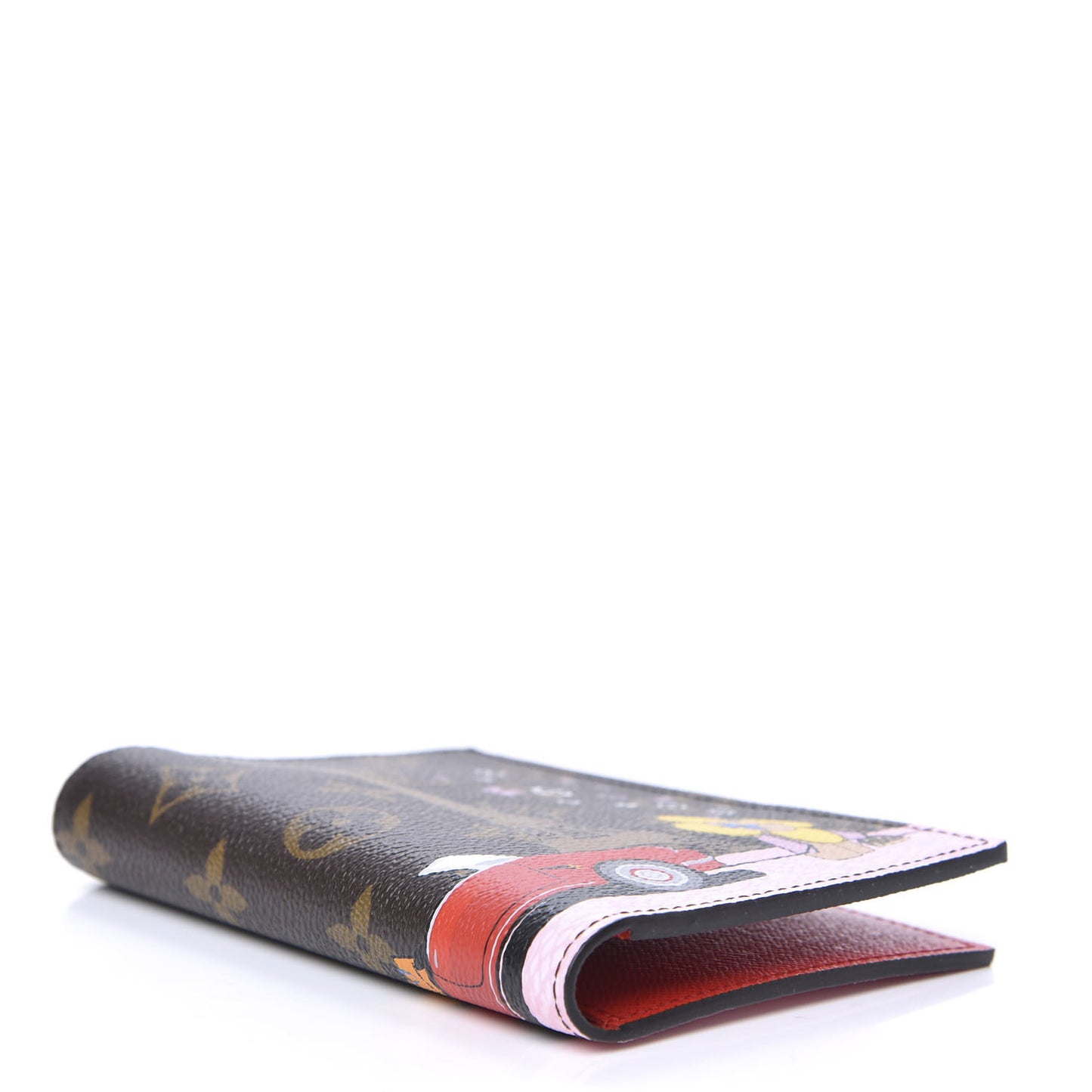 Monogram 2019 Christmas Animation Passport Cover Rouge