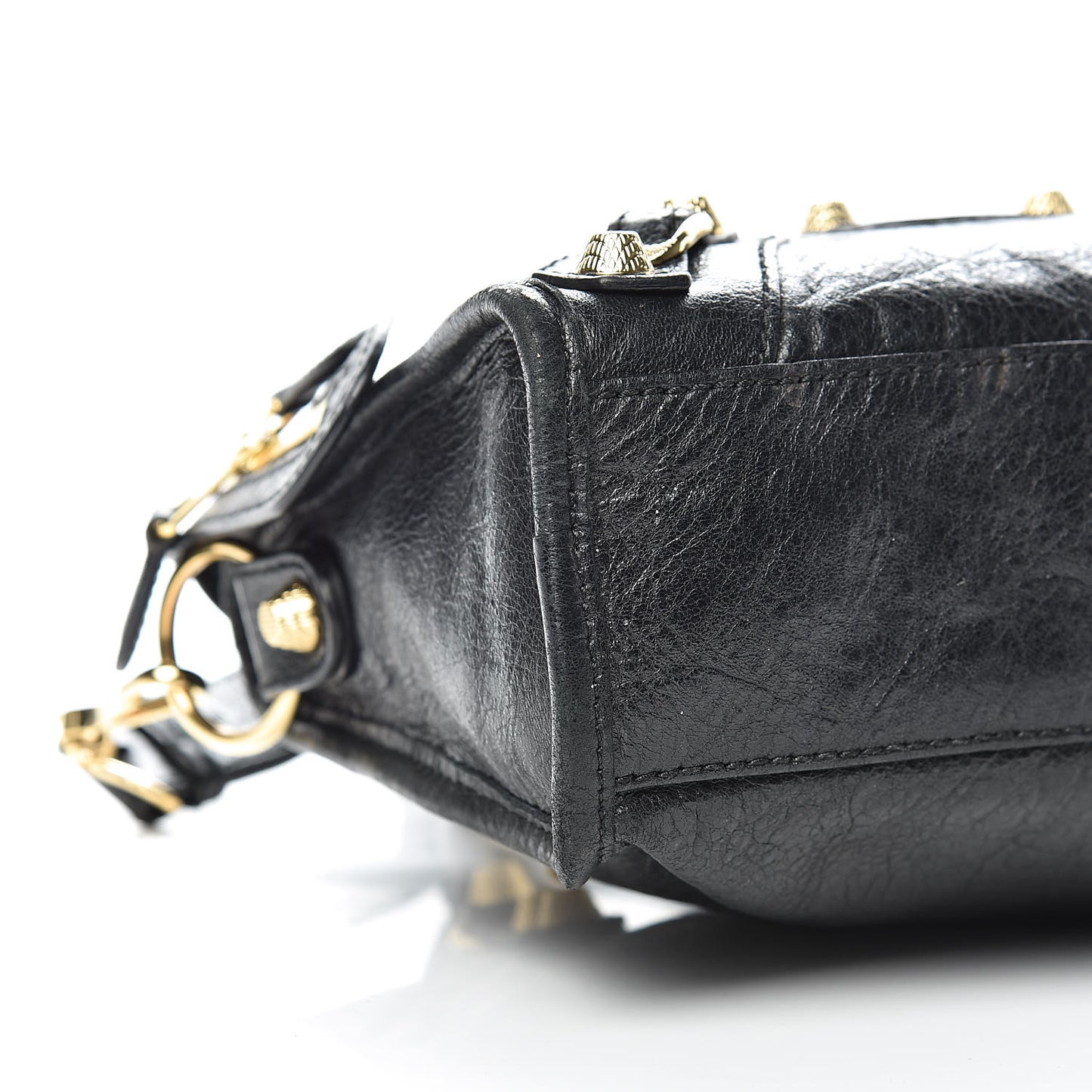 Agneau Giant 12 Gold Hardware Mini City Black