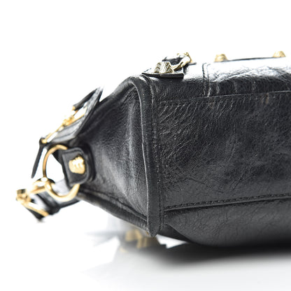 Balenciaga Agneau Giant 12 Gold Hardware Mini City Black 9 of 11