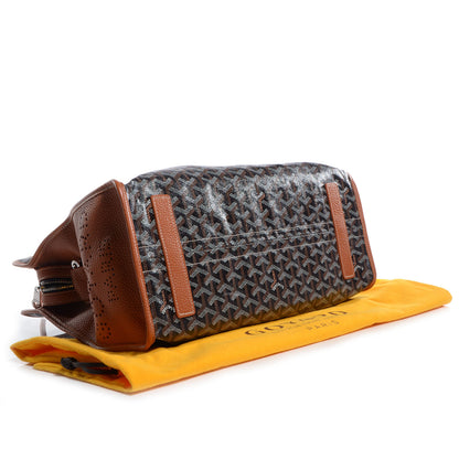 Goyard Goyardine Sac Hardy Pet Carrier PM Black Gold 5 of 13