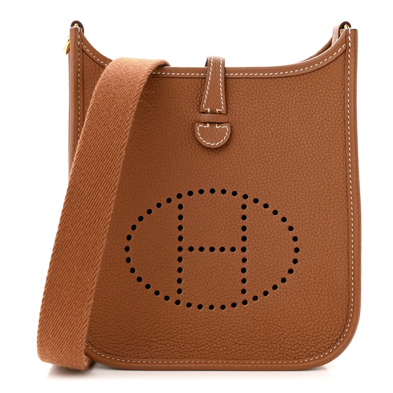 Hermes Taurillon Maurice Evelyne TPM Gold 1 of 11