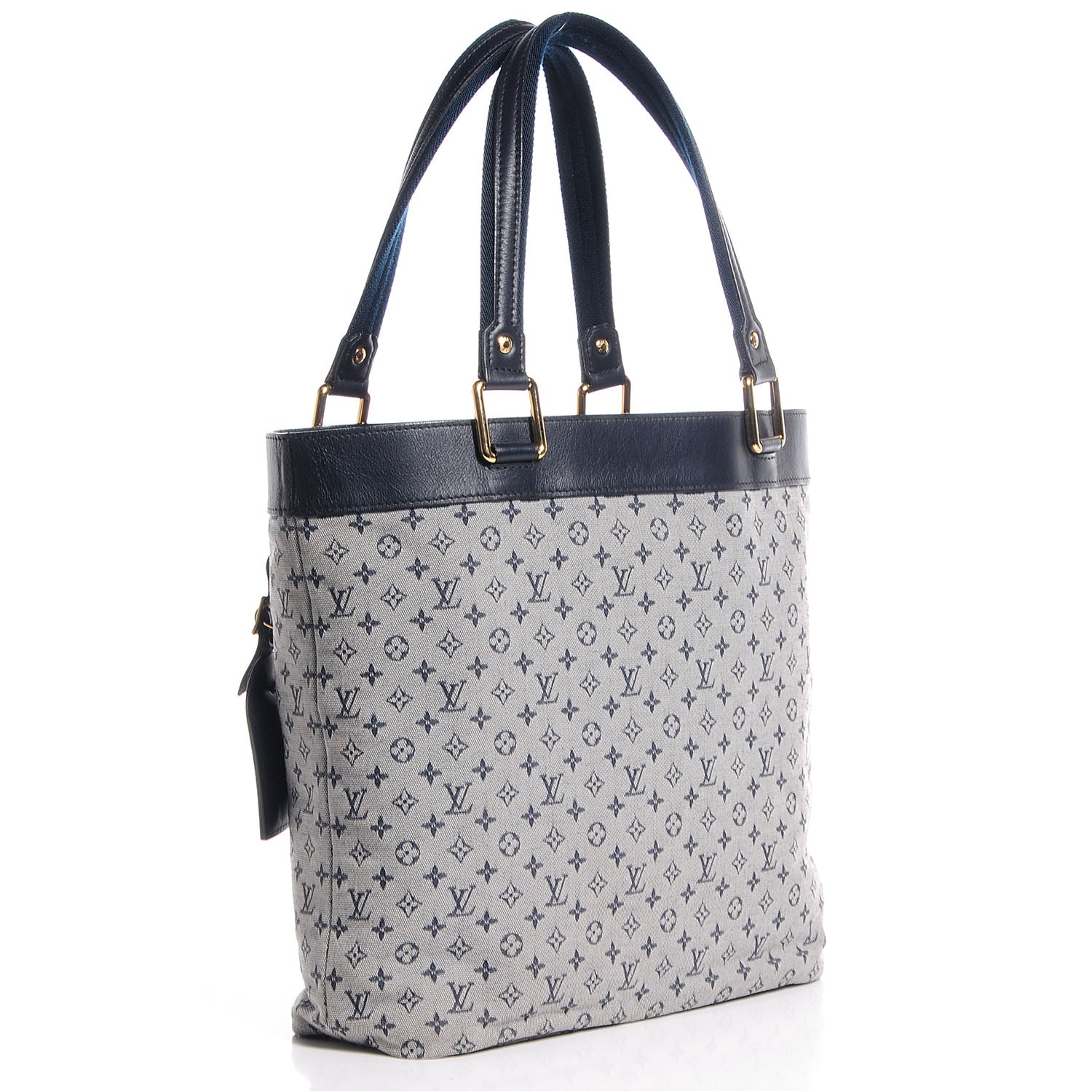Louis Vuitton Mini Monogram Lucille GM Blue 3 of 7