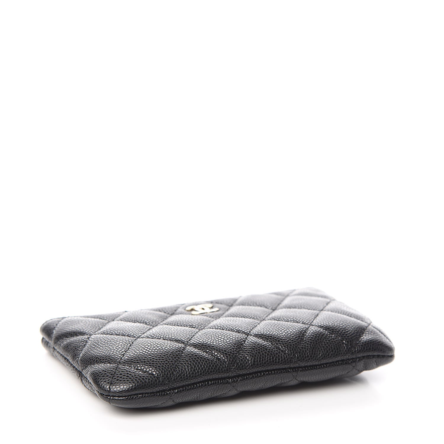 Chanel Caviar Quilted Small Cosmetic Case Black 4 of 8
