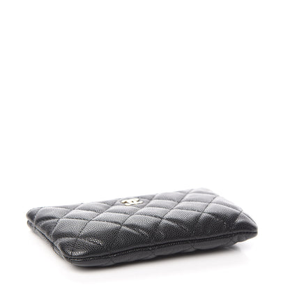 Chanel Caviar Quilted Small Cosmetic Case Black 4 of 8