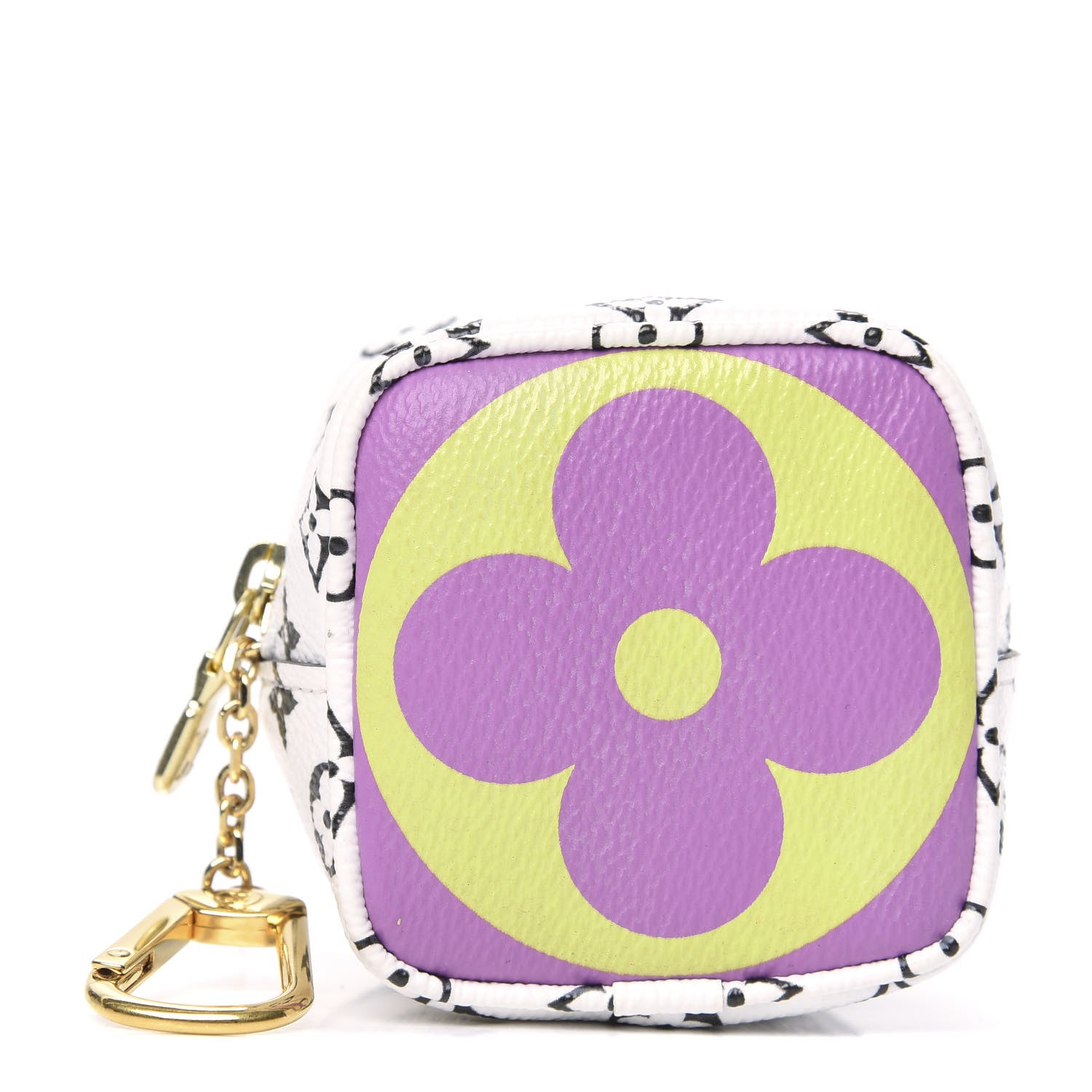 Louis Vuitton Monogram Giant Cube Coin Purse Pink 1 of 8