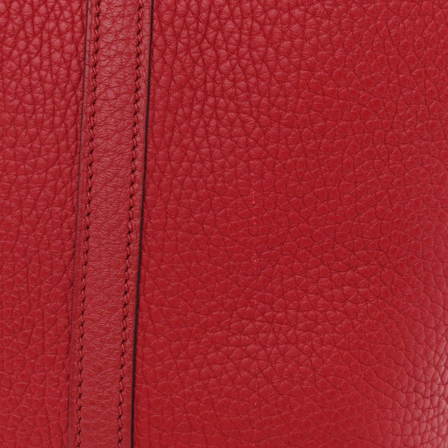Hermes Taurillon Clemence Picotin Lock 18 PM Rouge Grenat 10 of 11