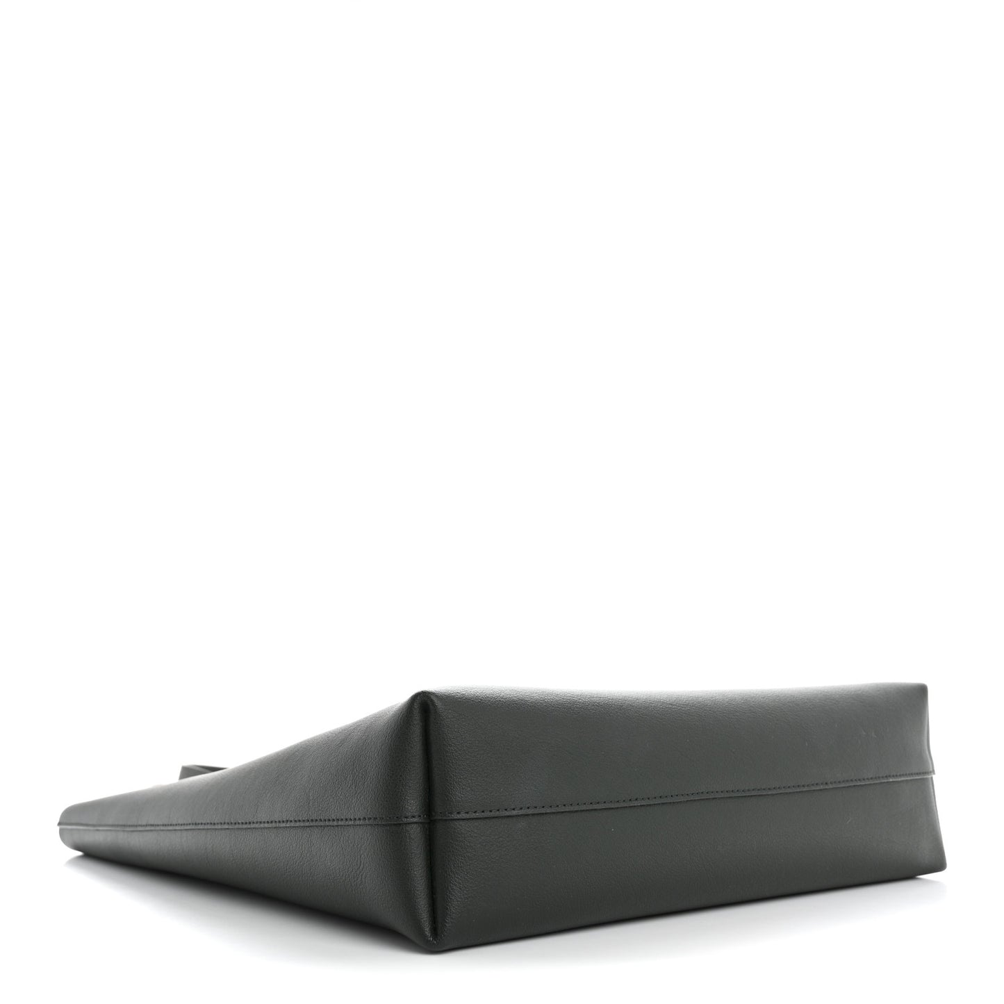 Calfskin North-South Shopping Tote Green