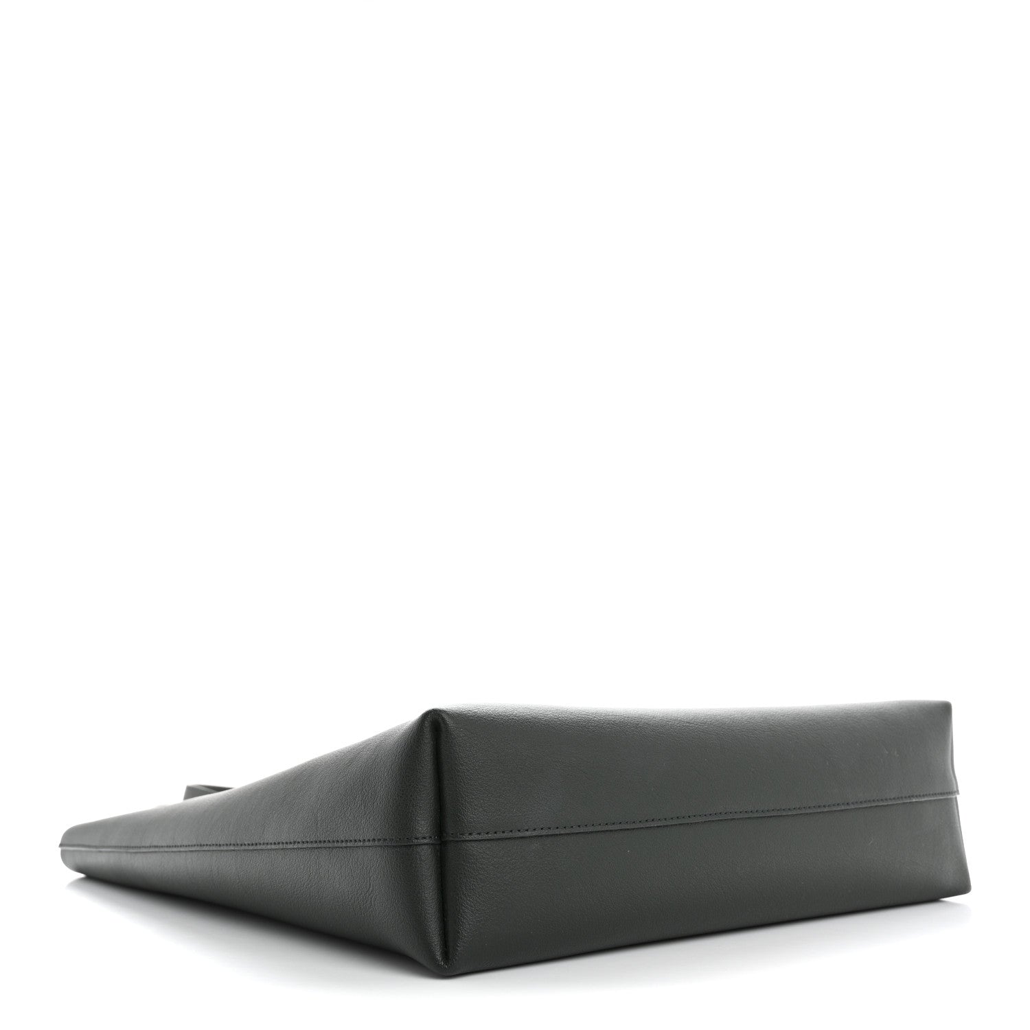 Saint Laurent Calfskin North-South Shopping Tote Green 5 of 12