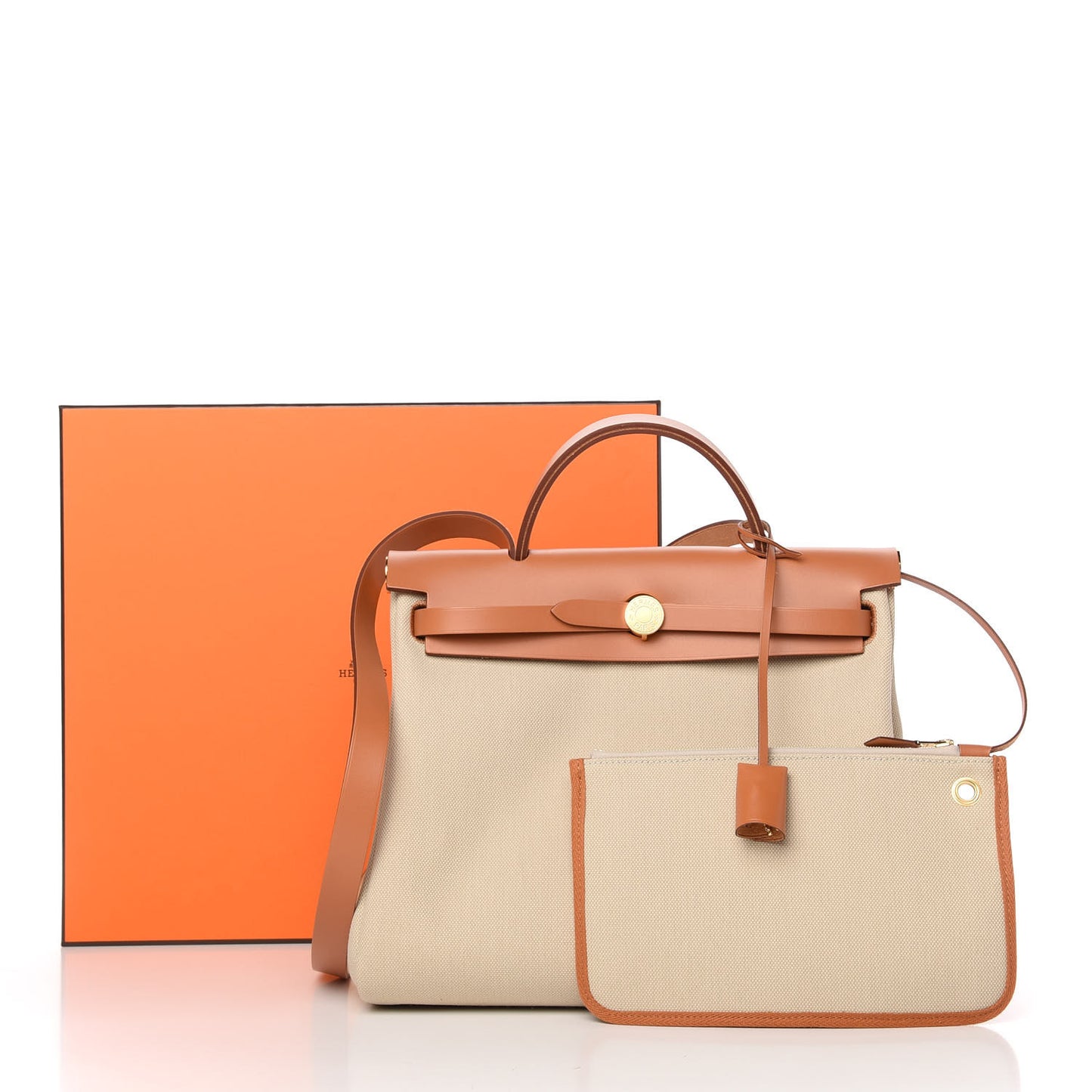 Vache Hunter Toile Herbag Zip 31 PM Trench Gold